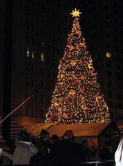 Christmas Tree, 2007, Daley Center, Chicago