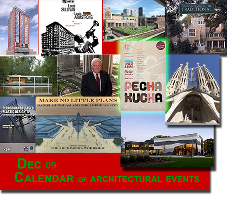 Chicago architectural events for December, 2009