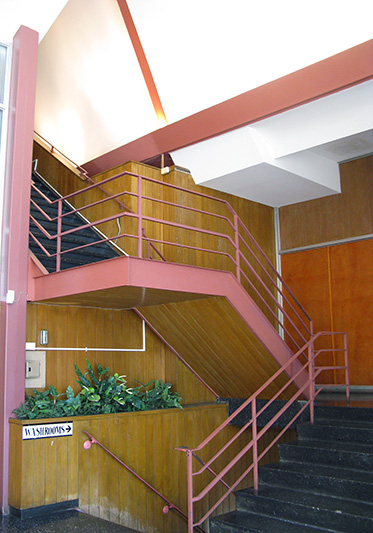 stairway, Liberty Baptist Church, Chicago