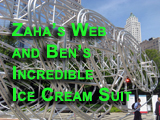 Zaha's Web and Ben's Amazing Ice Cream Suit - the Burnham Pavilions at Millennium Park, Chicago, 2009