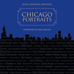 Author June Skinner Sawyers discussses the revised edition of her book, Chicago Portraits, at the Chicago Cultural Center for Friends for Downtown, December 6, 2012