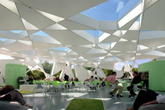 Serpentine Gallery, London, Toyo Ito and Cecil Balmond, architects