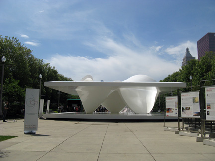 Burnham Centennial Pavilion, Millennium Park, Chicago, UNStudio, Ben van Berkel, architects
