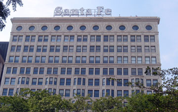 Santa Fe Building, Chicago, Daniel Burnham, architect