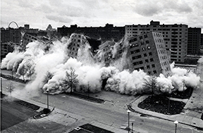 The documentary, The Pruitt-Igoe Myth, screens at the Architecture and Design Film Festival at the Music Box Theater, Chicago, April 13