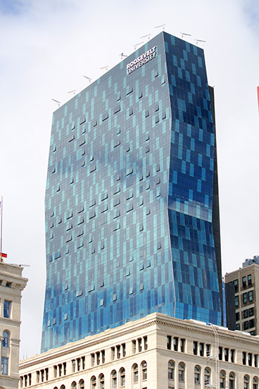 AIA Chicago offers a tour of Roosevelt University's New Highrise, July 19, 2012