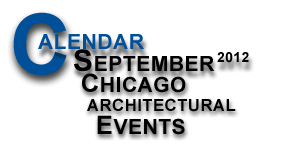 April 2012 Calendar of Chicago Architectural Events