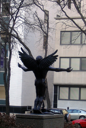 Statue at Episcoal Center of Chicago