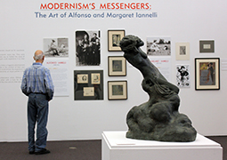 Modernism's Messengers: The Art of Alfonso and Margaret Iannelli, at the Chicago Cultural Center, through August 27, 2013