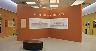 Wright's Roots, a exhibition at the 