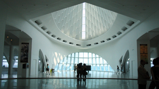 Milwaukee Art Museum, Santiago Calatrava, architect