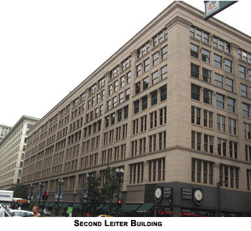 Second Leiter Building, William Le Baron Jenney, architect