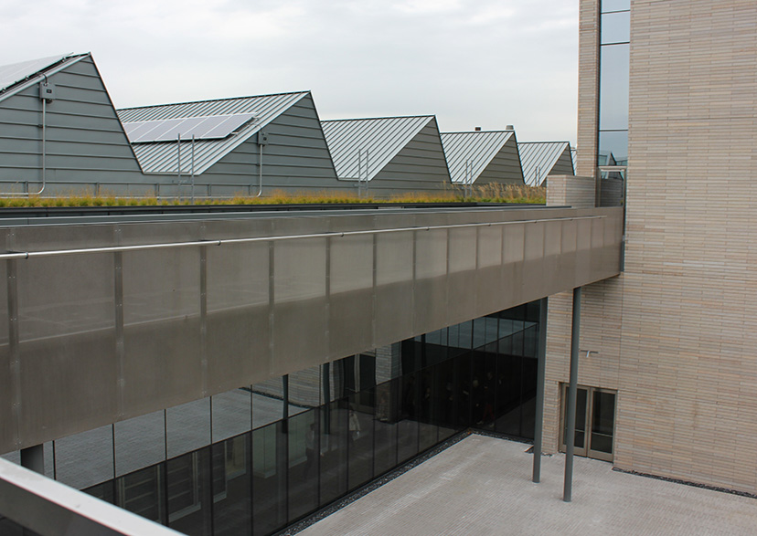 Terrace Bridge, Reva and David Logan Center for the Arts, University of Chicago, Tod Williams Billie Tsien Architects