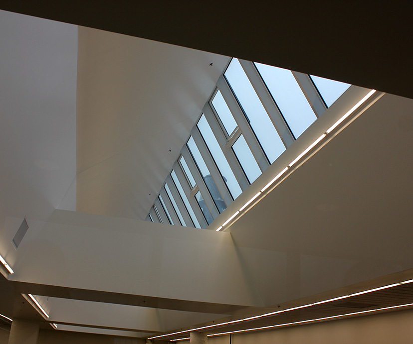 skylight, Reva and David Logan Center for the Arts, University of Chicago, Tod Williams Billie Tsien Architects