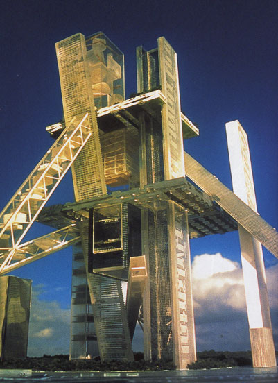 Rem Koolhaas OMA Concept for The Hyperbuilding, Bangkok Thailand