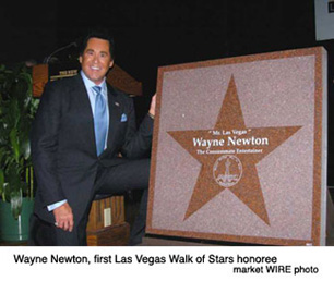 Wayne Newton dedicates his star on Las Vegas Walk of Stars