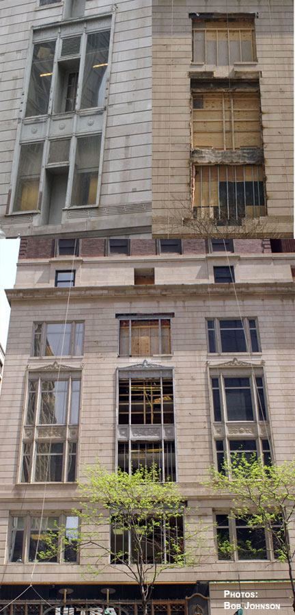 Palmer House, Chicago, facade restoration