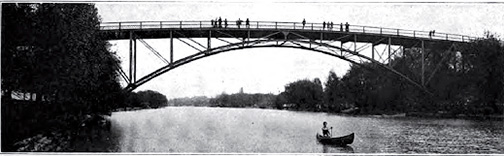 High bridge, Lincoln Park, Chicago, 19th century