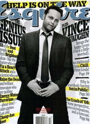 Esquire Magazine, December 2008