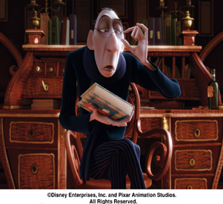 Anton Ego, from Pixar's Ratatouille