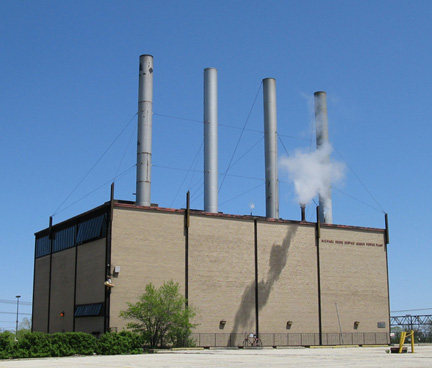 Power Plant, designed in part by Walter Gropius, on the former campus of Michael Reese Hospital, Chicago
