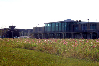 Old air terminal, Meigs Field, Northerly Island, Chicago