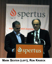 Mark Sexton and Ron Kruek, architects, Spertus Institute