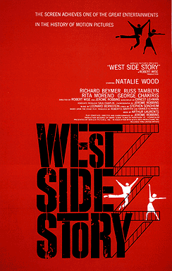 West Side Story, movie poster by Saul Bass